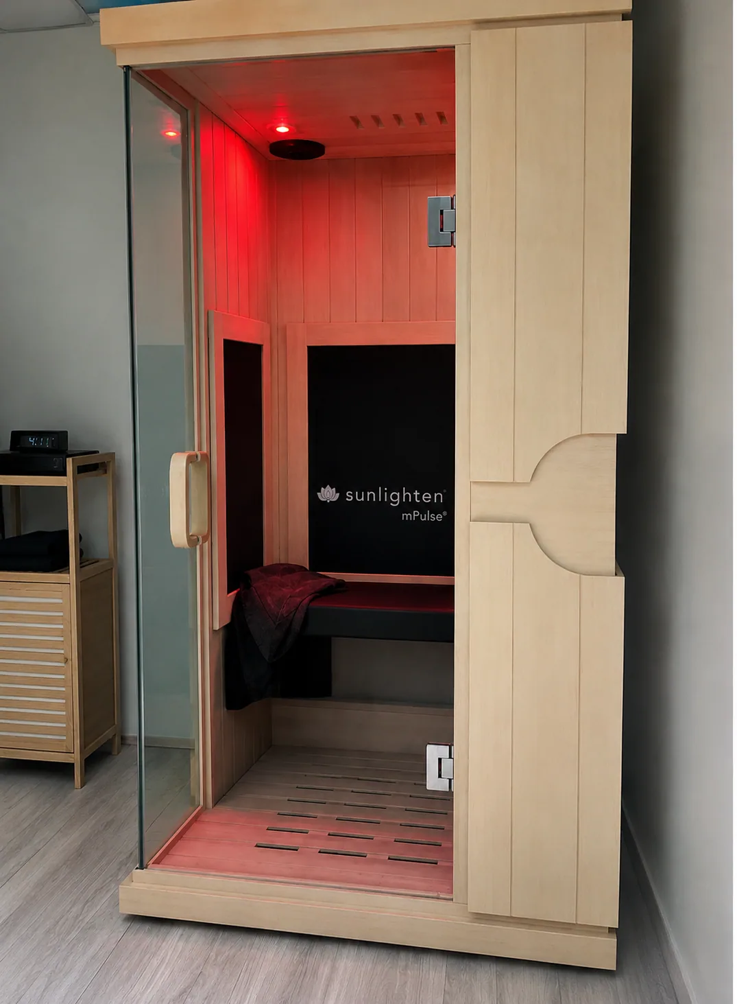 Infrared Sauna at The Chateau Glo